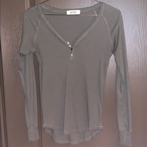 Sage green long sleeve